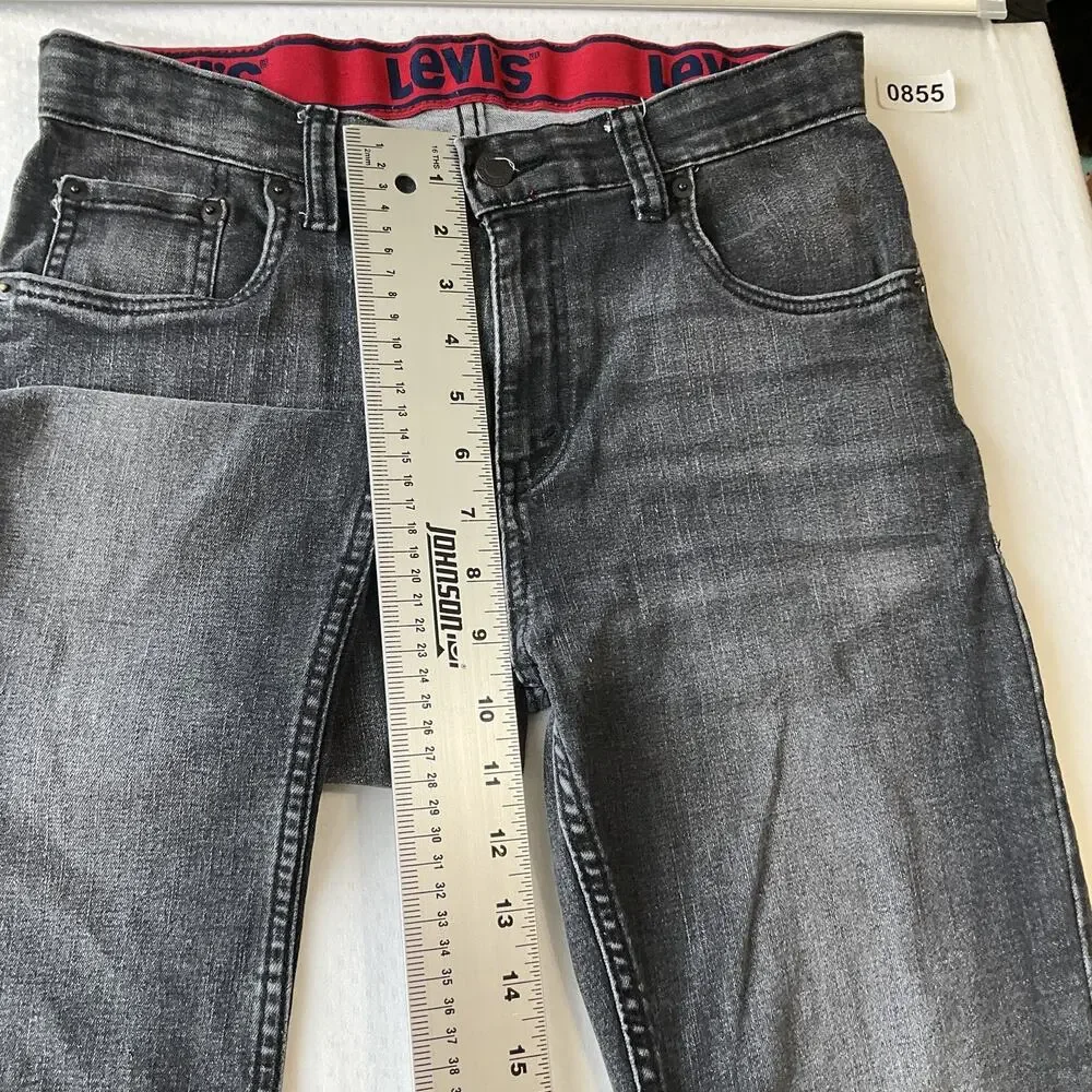 Levi's Men Jeans W29 X L31 Black 511 Denim 31